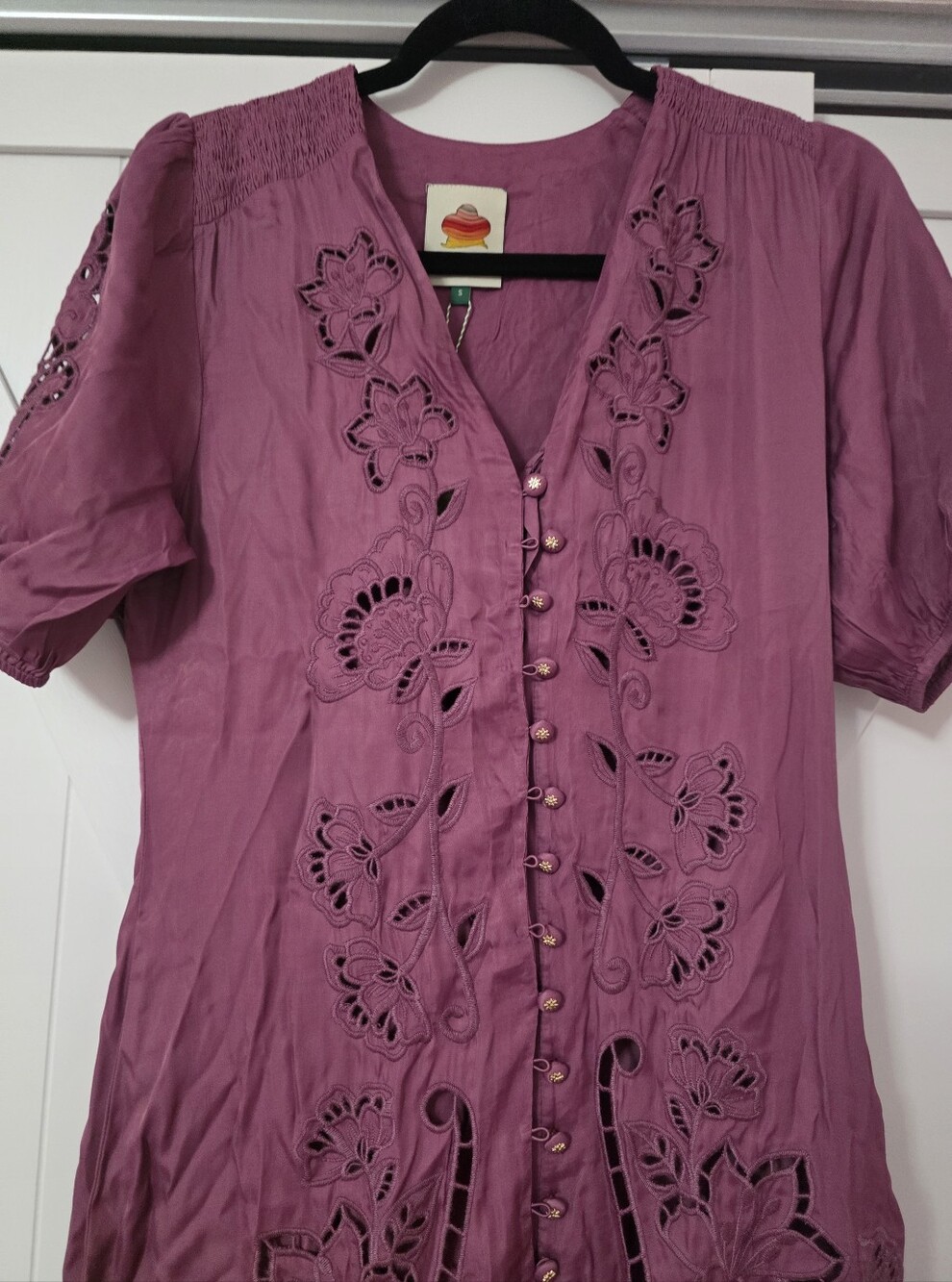 Farm Rio Pink Richelieu Maxidress - Picture 7 of 7